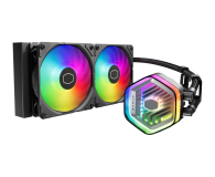 COOLER MASTER MasterLiquid 240 Atmos ARGB 2x120mm - 1194058 - zdjęcie 1
